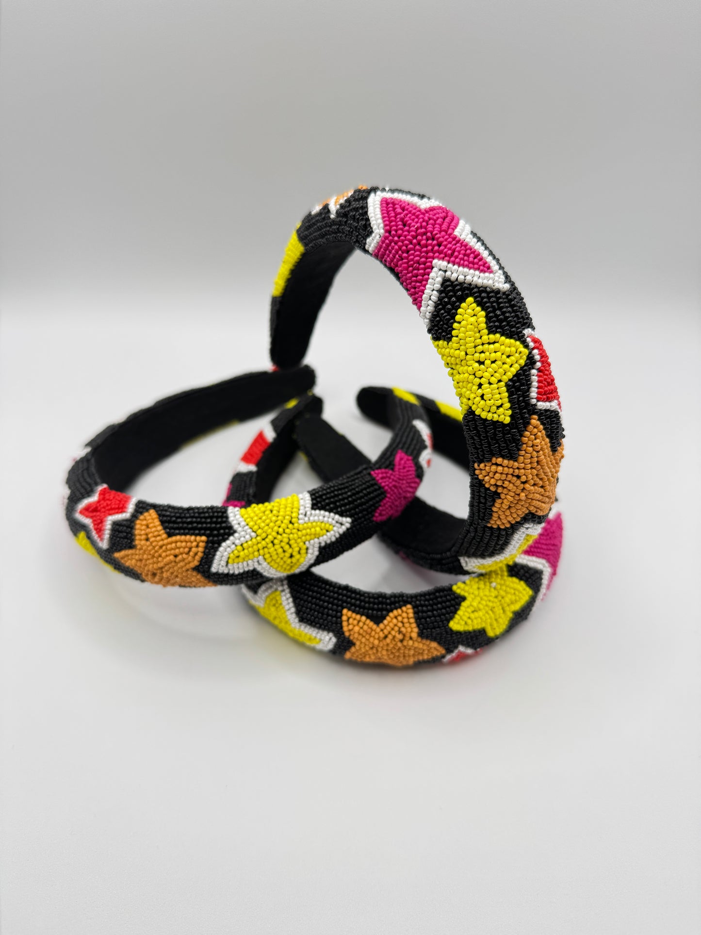 ROY Star Headband Black