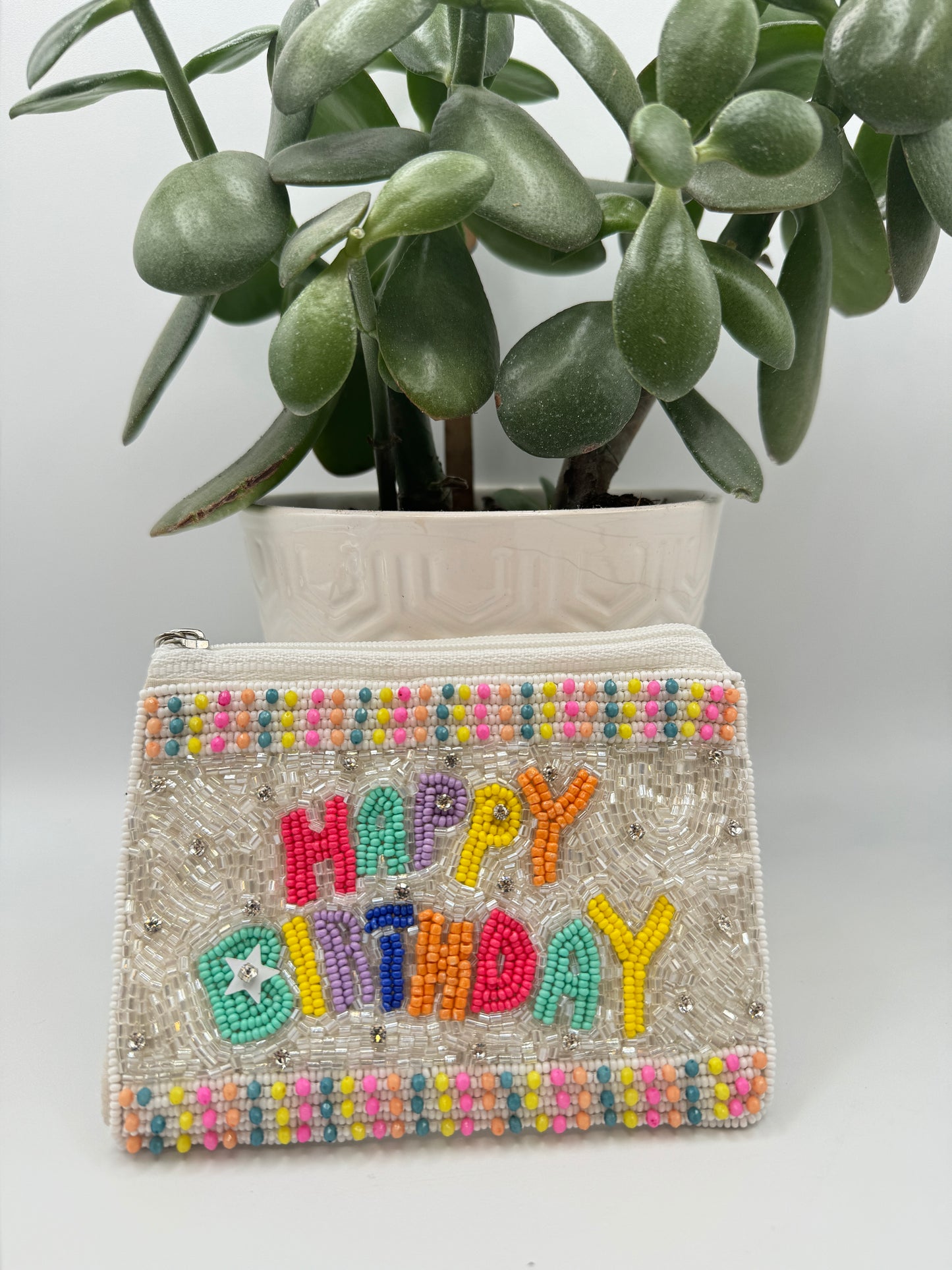 Happy Birthday Sparkle Coin Purse