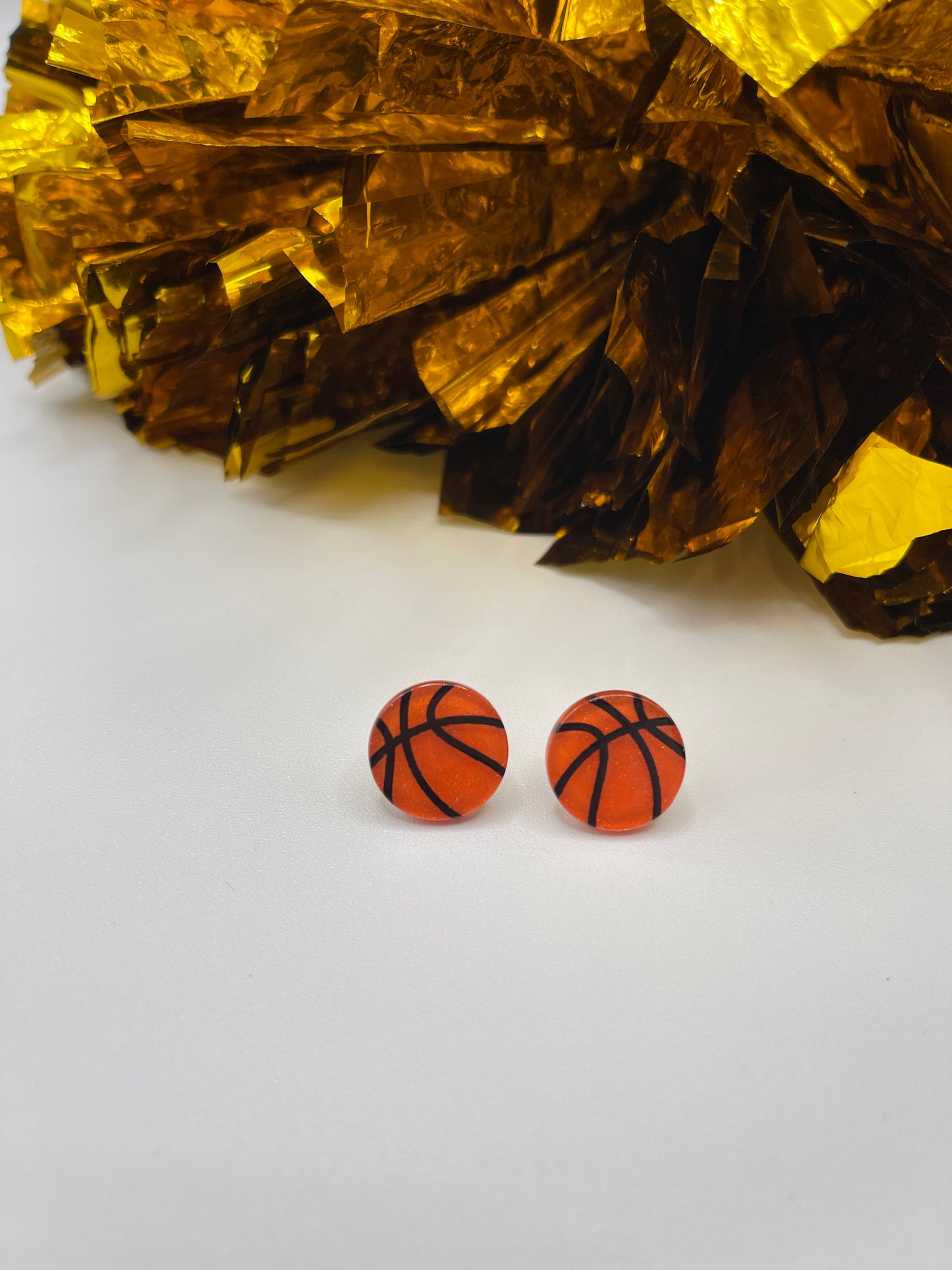 Acrylic Basketball Studs