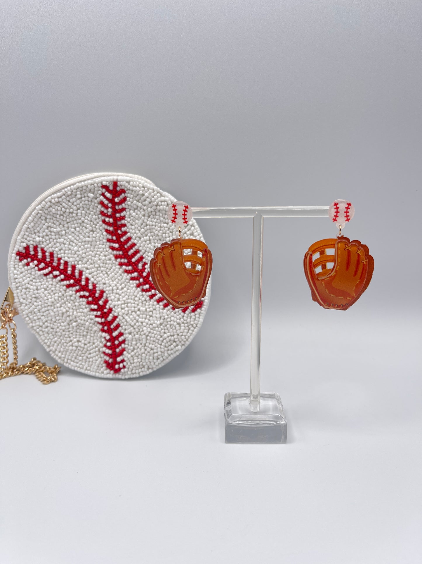 Baseball Mitt Earrings