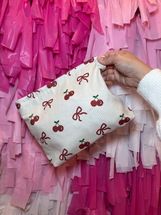 Red Cherries and Bows Big Bag
