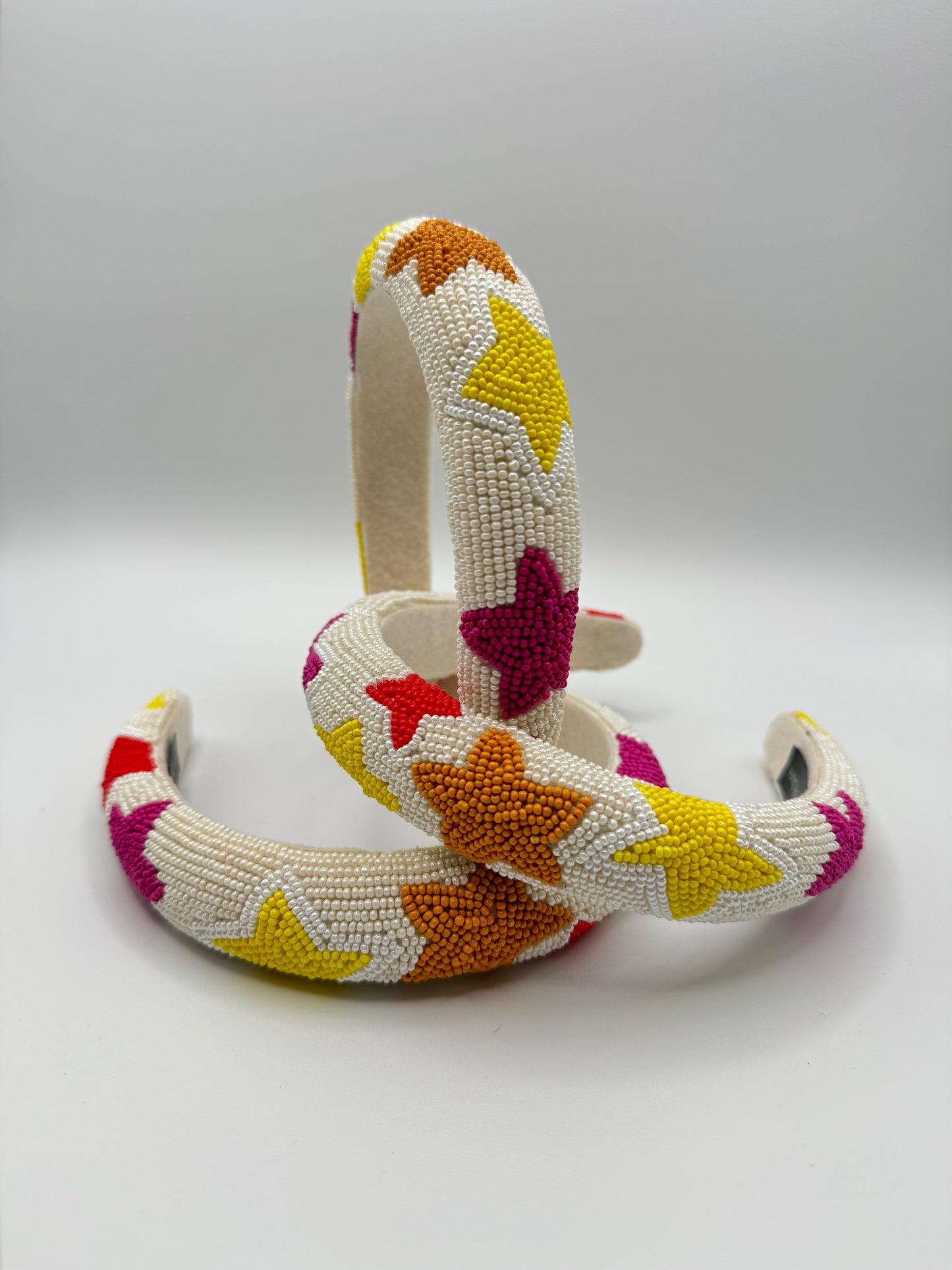 ROY Star Headband - White
