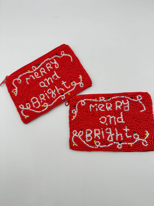 Merry and Bright Coin Purse
