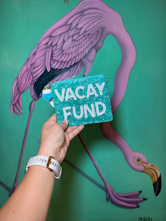 Vacay Fund Coin Purse