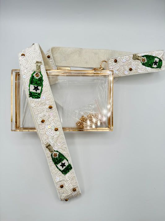 Popping Champagne Strap