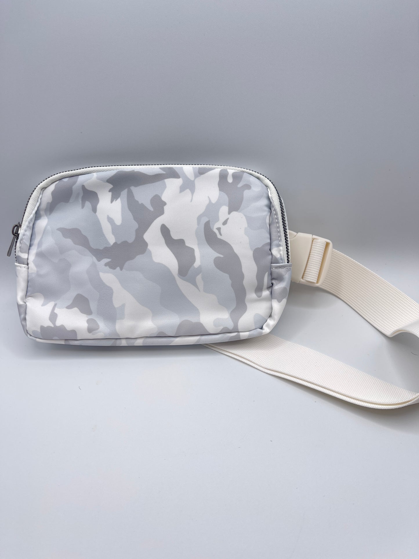 White Camo Fanny Pack