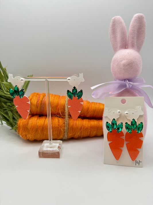 Easter Carrots Earrings