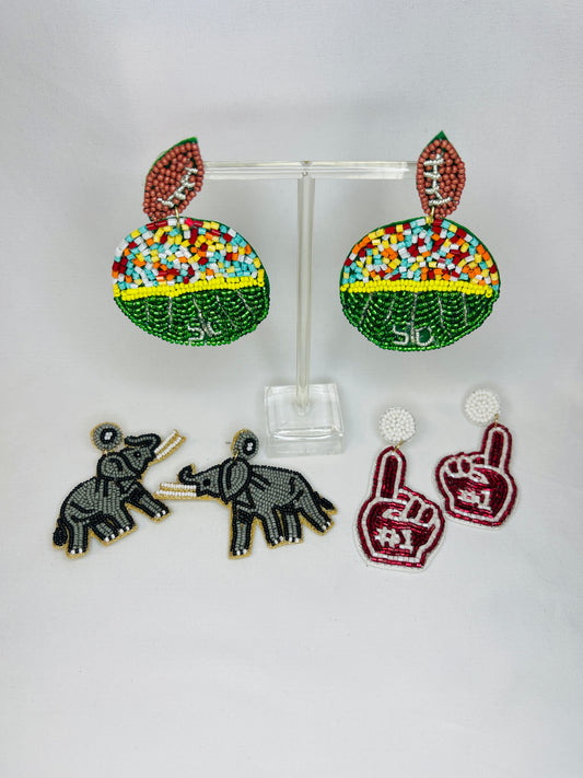 50 Yard Line Earrings