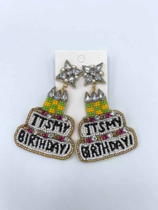 It’s My Birthday Earrings