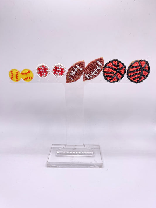 Sports Stud Earrings