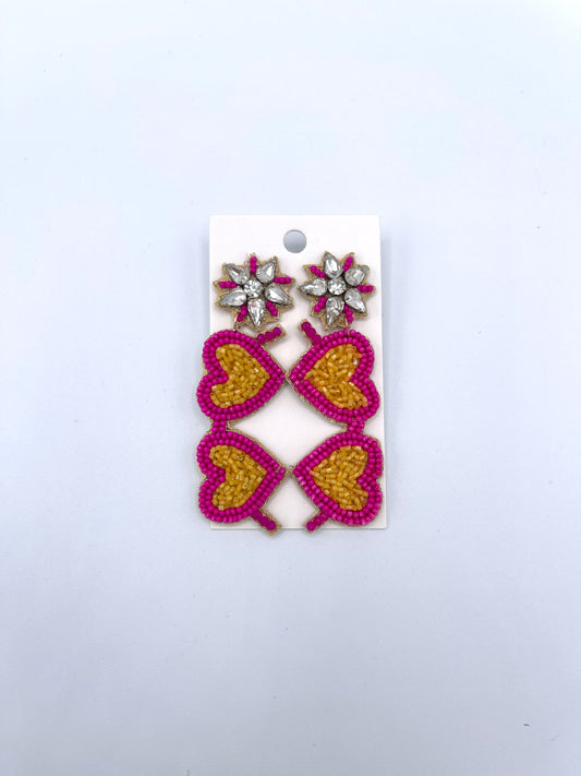 Heart Sunglasses Earrings